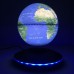 6" Magnetic Levitation Blue Globe Floating Levitating Rotating Earth Model LED  614993330718  263546013276